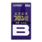 エスエス製薬　 エスエス　ブロン錠　 84錠 　咳止め　去たん薬　【指定第2類医薬品】