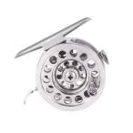 [ лиса заслонка ] fly reel барабан катушка сбрасывание включая катушка рыбалка чёрный морской лещ морской лещ aluminium сплав серебряный правый рука специальный 