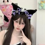  черный mi мягкая игрушка лента-ободок симпатичный девочка сверху товар предотвращение скольжения боль . нет casual женский лента нет костюм для мелкие вещи передний .. орнамент лента-ободок 