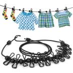  стирка трос сушилка для белья трос путешествие 12 шт зажим имеется кемпинг для стирка высушенный . способ эластичность 