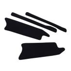 ★在庫処分品★ サイド ステップ マット N-BOX JF3/4 H29.8〜 フロント リア 4点セット 背面ゴム加工 スパイク効果 水洗い可【車種専用設計+安心の1ヵ月保証】