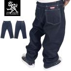 STYLEKEY стиль ключ Buggy Denim брюки ORIGINAL BAGGY DENIM PANTS (SK99AL-BGPT01) Street серия hip-hop B серия большой размер 