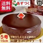 ケーキ 生チョコ ザッハトルテ 5号 ノーマル/ 15cm チョコレートケーキ 【このケーキは名入れできません名入れ希望は他のケーキをお選び下さい】