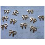 Yahoo! Yahoo!ショッピング(ヤフー ショッピング)チャーム　ゴールド　M リボン　お得用15個　　