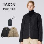 [C] 【クーポン利用で10%OFF】 タイオン TAION ダウン ダウンジャケット インナーダウン ユニセックス レディス メンズ ミリタリー Vネック ジップ