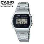 CASIO A158WEA-1JF CASIO CLASSIC カシオ クラシック チープカシオ ユニセックス ス シルバー/ブラック   国内正規品　