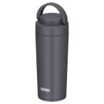 サーモス 水筒 真空断熱ケータイ タンブラー キャリーハンドル付き 420ml メタリックグレー JOV-420 MGY  食洗機対応モデル