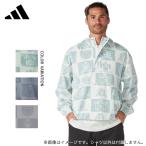 (クリアランス) アディダス ゴルフ GO-TO クレストグラフィックアノラックシャツ KOW07 メンズ 2024年春夏