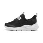 ( посылать за ) Puma PMJ-402832-01 SOFT wired 2 EASE IN PS (01)PUMA BLACK-PUMA WHITE Junior 