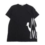 MONCLER モンクレール コットン MAGLIA T-SHIRT Tシャツ ＃XL ブラック gy