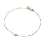 03�ڻ�  CARTIER ����ƥ��� �ǥ����ޥ�쥸��SM K18PG ��������� �֥쥹��å� 1.3g