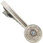 (12月)タンザナイト 1 クローネ コイン  シルバー ネクタイピン 誕生石