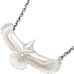 (6月)ブルームーンストーン ホワイト イーグル  シルバー ペンダントトップ 誕生石