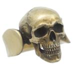 真鍮骸骨スカルリング sou designs(ソウデザインズ)