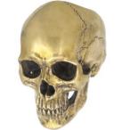 骸骨リング大、顎付きスカル ブラス リング  sou designs(ソウデザインズ)