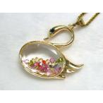 Yahoo! Yahoo!ショッピング(ヤフー ショッピング)■ロングネックレス■キラキラ☆スワン☆ゴールド 08-0946