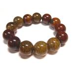 Yahoo! Yahoo!ショッピング(ヤフー ショッピング)龍紋メノウ イエロー ブレスレット ラウンド 約16mm 瑪瑙　めのう ドラゴンアゲート 1000257