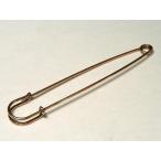  брошь металлические принадлежности Kabuto булавка очень большой медь старый прекрасный примерно 10cm 6000851*