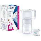 ショッピングブリタ ポット型浄水器 「リクエリ」 ろ過水容量：1.15L(全容量：2.2L)マクストロラプロ ピュアパフォーマンス浄水カートリッジ2個付き ブリタ KBLQCW2M