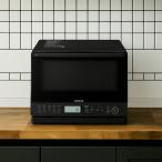 オーブンレンジ 日立 奥行35 ブラック 31L フラット庫内 2品同時あたため MRO-S8B-K