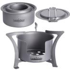 LandField hybrid плита спиртовая плита титановый 1 шт. 2 позиций таган имеется . огонь шт. ладонь размер LF-HBS010