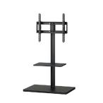 壁寄せテレビスタンド ブラック 朝日木材 WS-MB650-BK