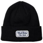 MACK BARRYmak Bally [BEANIE( Beanie )] 7TH AVE PATCH BEANIE MCBRY71778