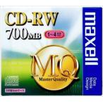 マクセル データ用 CD−RW CDRW80MQ．S1P 700MB  4倍速対応 1枚 5mmケース入