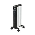 ショッピングデロンギ マルチダイナミックヒーター Wi-Fiモデル 900W 6〜8畳 アプリ操作 デジタル式+オートアダプティブテクノロジー ブラック デロンギ MDHAA09WIFI-BK