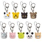 ���܌��L�[�����O �~�~�|�` �X�g���b�v �L�[�z���_�[ ���� �A�j�}�� �V���R�� p+g design mimi POCHI-Bit Friends Keyring and strap