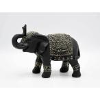 ... украшение Elephant этнический L модный произведение искусства чёрный черный взрослый античный Classic retro Asian интерьер смешанные товары 