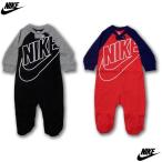 NIKE カバーオール FUTURA LOGO ロゴ 出産祝い ギフト 赤ちゃん ベビー服　ナイキ 防寒 足つき ロンパース ボディースーツ 足付