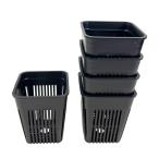  magical pot 75 5 горшок комплект чёрный черный все разрез сетка квадратное горшок суккулентное растение маленький размер . лист агава 