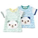 あすつく ベビー 男の子 キムラタン Piccolo ピッコロ 半袖Tシャツ 70 80 90