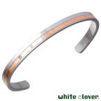 Yahoo! Yahoo!ショッピング(ヤフー ショッピング)5日までポイント5倍 ホワイトクローバー white clover ステンレス バングル 金属アレルギー対応 ブレスレット アトラス ローマ