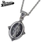 アルテミスクラシック Artemis Classic シルバーネックレス メンズ 黒衣聖母 オニキス CZ