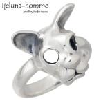 アイジェルナオム Ijeluna-homme ブルドッグスキン シルバーリング 指輪