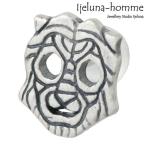 アイジェルナオム Ijeluna-homme ビーストプレート シルバーピアス