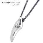 アイジェルナオム Ijeluna-homme アビスII シルバーネックレス