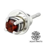 Yahoo! Yahoo!ショッピング(ヤフー ショッピング)5日までポイント5倍 アクアフォーティス AQUA FORTIS アクアシルバーストーン シルバーピアス 一粒石 スタッドタイプ 片耳用