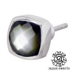 Yahoo! Yahoo!ショッピング(ヤフー ショッピング)19日までポイント5倍 アクアフォーティス AQUA FORTIS アクアシルバーシェル シルバーピアス スタッドタイプ 1個売り 片耳用
