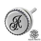 Yahoo! Yahoo!ショッピング(ヤフー ショッピング)5日までポイント5倍 アクアフォーティス AQUA FORTIS アクアシルバーイニシャル シルバーピアス アルファベット 片耳用