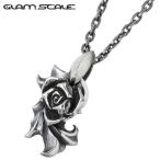 グラムスケイル GLAM SCALE バラ シルバーネックレス