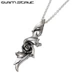 グラムスケイル GLAM SCALE バラ シルバーネックレス