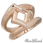 ケンブラッド KEN BLOOD クロスローズ シルバーリング B ピンク 指輪