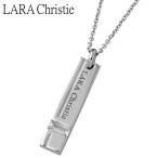 ララクリスティー LARA Christie シルバーネックレス レディース サイドウェイ CZ