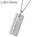 ララクリスティー LARA Christie シルバーネックレス レディース ノーブル クロス CZ