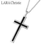 ララクリスティー LARA Christie シルバーネックレス メンズ レール クロス