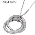 ララクリスティー LARA Christie シルバーネックレス レディース メビウス CZ