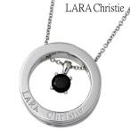 ララクリスティー LARA Christie シルバーネックレス メンズ ヴォヤージュ ブラックCZ